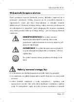 Preview for 23 page of Silvercrest 101014 User Manual And Service Information