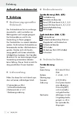 Предварительный просмотр 6 страницы Silvercrest 101170 Operation And Safety Notes