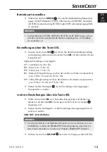 Preview for 19 page of Silvercrest 101293 Operating Instructions Manual