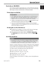 Preview for 29 page of Silvercrest 101293 Operating Instructions Manual