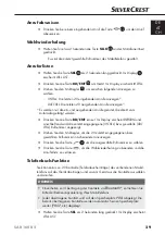 Preview for 33 page of Silvercrest 101293 Operating Instructions Manual