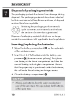 Preview for 13 page of Silvercrest 101410 Operating Instructions Manual