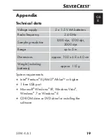 Предварительный просмотр 22 страницы Silvercrest 101410 Operating Instructions Manual