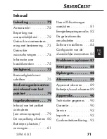 Preview for 74 page of Silvercrest 101410 Operating Instructions Manual