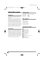 Preview for 5 page of Silvercrest 102538 Operating Instructions Manual