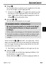 Preview for 104 page of Silvercrest 102612 Operating Instructions Manual