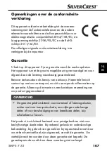 Preview for 110 page of Silvercrest 102612 Operating Instructions Manual