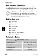 Preview for 103 page of Silvercrest 102656 Operating Instructions Manual