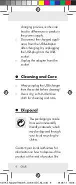 Preview for 8 page of Silvercrest 102743 Operation And Safety Notes