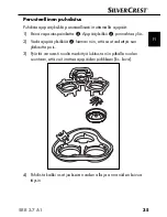 Предварительный просмотр 39 страницы Silvercrest 102881 Operating Instructions Manual