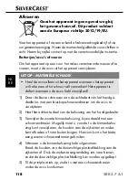 Предварительный просмотр 122 страницы Silvercrest 102881 Operating Instructions Manual