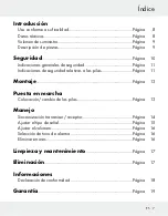 Предварительный просмотр 7 страницы Silvercrest 102932 Operation And Safety Notes