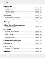 Preview for 34 page of Silvercrest 102932 Operation And Safety Notes