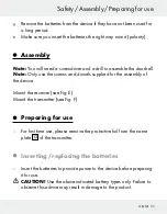 Preview for 53 page of Silvercrest 102932 Operation And Safety Notes