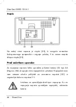 Предварительный просмотр 48 страницы Silvercrest 103108 User Manual And Service Information