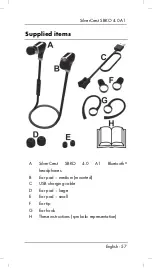 Preview for 59 page of Silvercrest 103143 User Manual And Service Information