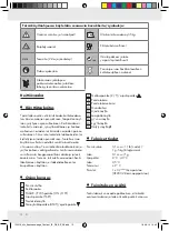 Предварительный просмотр 12 страницы Silvercrest 103519 Operation And Safety Notes