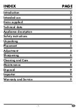 Предварительный просмотр 4 страницы Silvercrest 103775 Operating Instructions Manual