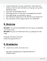 Preview for 43 page of Silvercrest 104412 Assembly, Operating And Safety Instructions