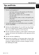 Preview for 12 page of Silvercrest 106438 Operating Instructions Manual