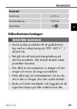 Preview for 40 page of Silvercrest 106438 Operating Instructions Manual