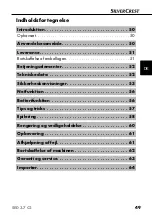 Preview for 52 page of Silvercrest 106438 Operating Instructions Manual