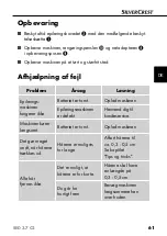 Preview for 64 page of Silvercrest 106438 Operating Instructions Manual