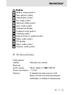 Preview for 9 page of Silvercrest 106635 Operating Instructions Manual