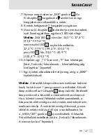 Preview for 47 page of Silvercrest 106635 Operating Instructions Manual