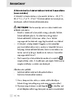 Preview for 50 page of Silvercrest 106635 Operating Instructions Manual