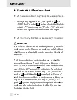 Preview for 52 page of Silvercrest 106635 Operating Instructions Manual