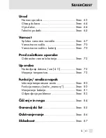 Preview for 61 page of Silvercrest 106635 Operating Instructions Manual