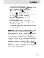 Preview for 75 page of Silvercrest 106635 Operating Instructions Manual