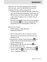 Preview for 107 page of Silvercrest 106635 Operating Instructions Manual