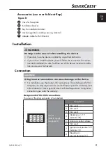 Preview for 11 page of Silvercrest 106770 Operating Instructions Manual