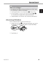 Preview for 43 page of Silvercrest 106770 Operating Instructions Manual