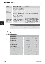 Preview for 140 page of Silvercrest 106770 Operating Instructions Manual