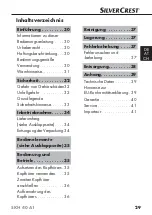 Preview for 32 page of Silvercrest 107119 Operating Instructions Manual