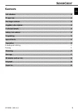 Preview for 4 page of Silvercrest 109576 Operating Instructions Manual