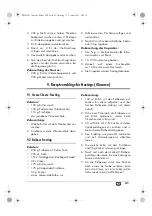 Предварительный просмотр 43 страницы Silvercrest 109841 Operating Instructions Manual