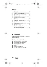 Предварительный просмотр 74 страницы Silvercrest 110562 Operating Instructions Manual