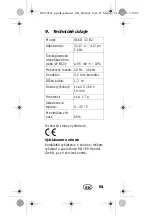 Предварительный просмотр 83 страницы Silvercrest 110562 Operating Instructions Manual