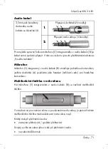 Предварительный просмотр 73 страницы Silvercrest 113022 User Manual And Service Information