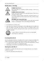 Preview for 16 page of Silvercrest 113064 User Manual And Service Information