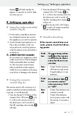 Preview for 9 page of Silvercrest 113854 Operation And Safety Notes