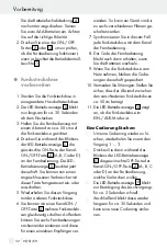 Preview for 32 page of Silvercrest 113854 Operation And Safety Notes