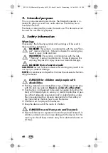 Предварительный просмотр 48 страницы Silvercrest 113894 Operating Instructions Manual