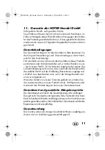 Preview for 13 page of Silvercrest 114037 Operating Instructions Manual