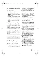 Preview for 11 page of Silvercrest 115124 Operating Instructions Manual