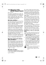 Preview for 19 page of Silvercrest 115124 Operating Instructions Manual